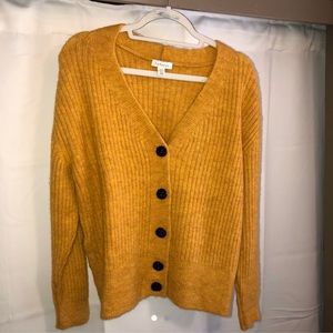 mustard cardigan from topshop!